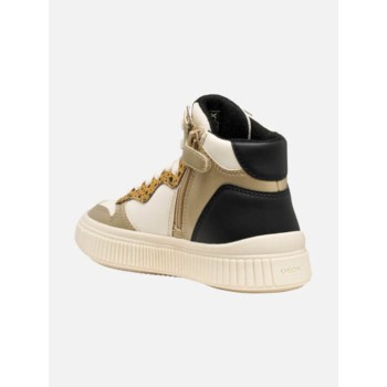 GEOX LAQUINNY ΠΑΙΔΙΚΑ SNEAKERS ΑΝΑΤΟΜΙΚΑ ΧΡΥΣΑ  J56M3B054AJC1M2U 